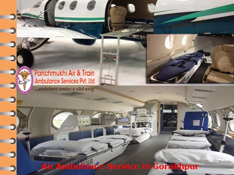 Air Ambulance Service in Gorakhpur